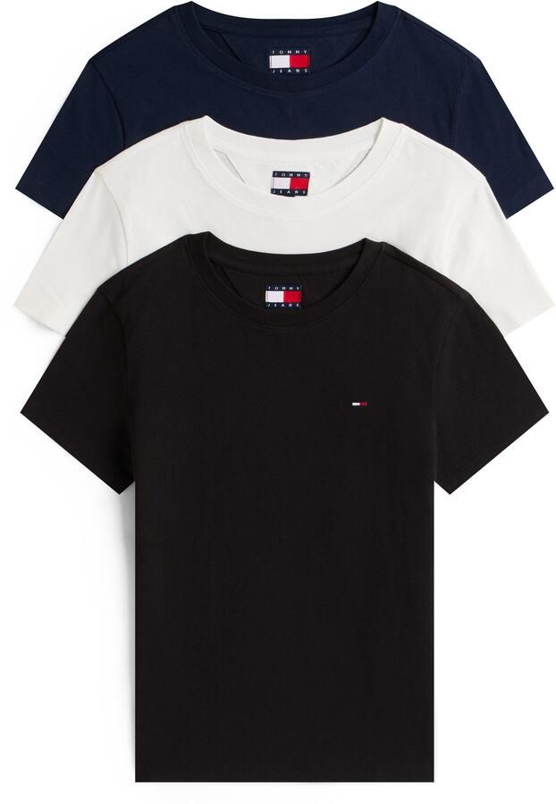 TOMMY JEANS Shirt met korte mouwen TJW 3PACK C-NECK TEE (3-delig Set van 3) - Foto 6