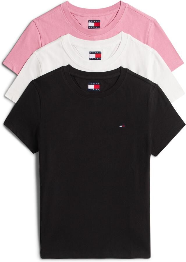 TOMMY JEANS Shirt met korte mouwen TJW 3PACK C-NECK TEE (3-delig Set van 3) - Foto 6