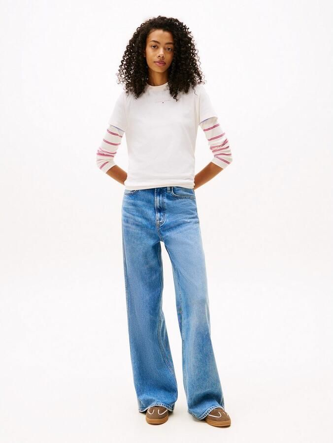 TOMMY JEANS Shirt met korte mouwen TJW REG LINEAR SS TEE - Foto 3