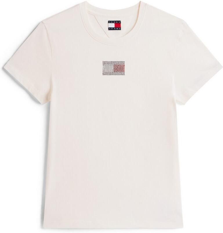 TOMMY JEANS Shirt met korte mouwen TJW REG PARTY FLAG TEE EXT