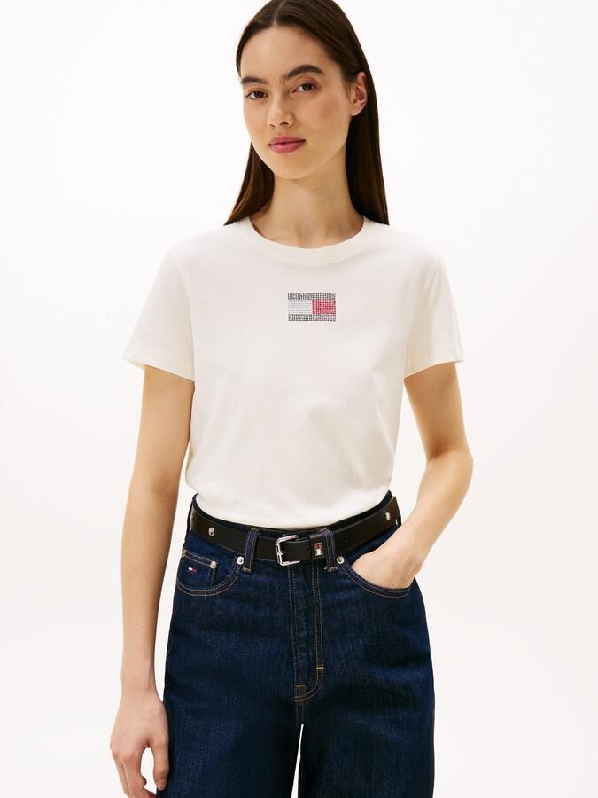 TOMMY JEANS Shirt met korte mouwen TJW REG PARTY FLAG TEE EXT - Foto 5