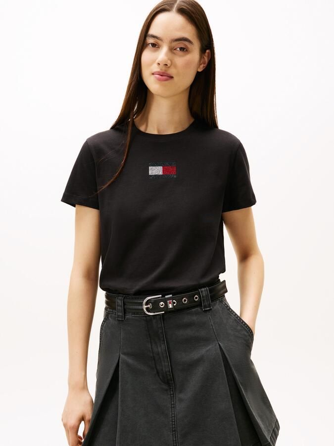 TOMMY JEANS Shirt met korte mouwen TJW REG PARTY FLAG TEE EXT - Foto 4