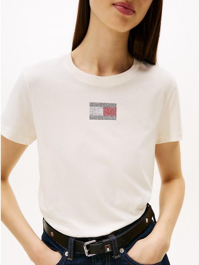 TOMMY JEANS Shirt met korte mouwen TJW REG PARTY FLAG TEE EXT - Foto 3