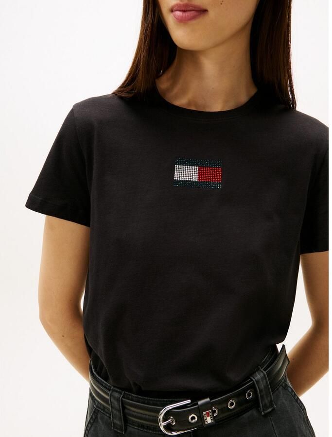 TOMMY JEANS Shirt met korte mouwen TJW REG PARTY FLAG TEE EXT - Foto 2