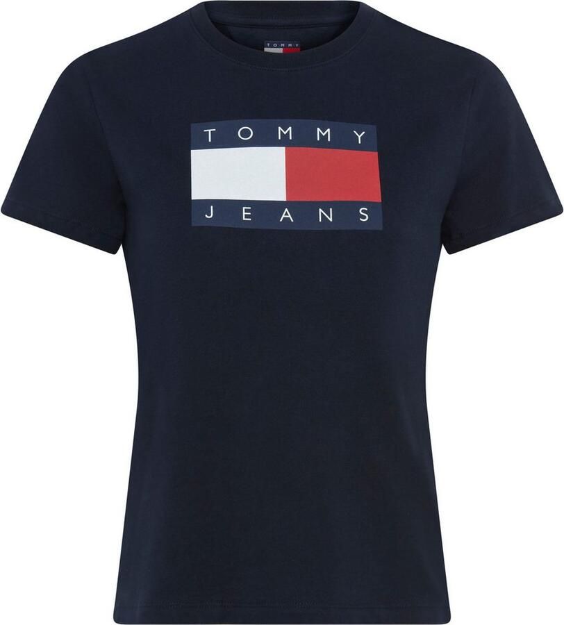 TOMMY JEANS Shirt met korte mouwen TJW REG TJ FLAG SS TEE