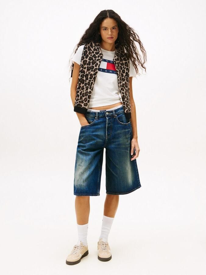 TOMMY JEANS Shirt met korte mouwen TJW REG TJ FLAG SS TEE - Foto 2