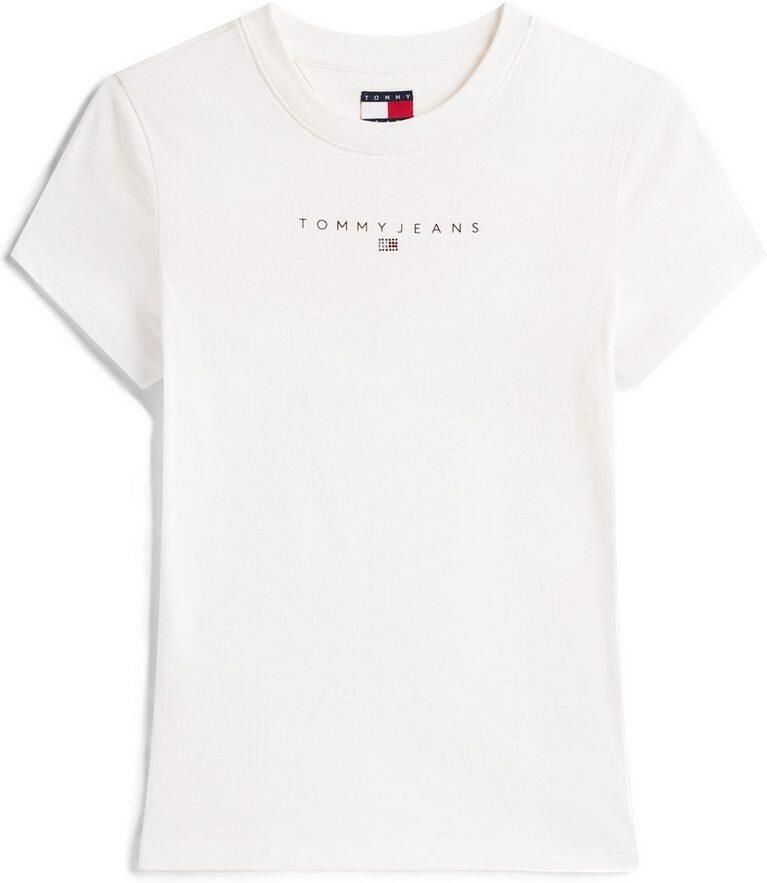 TOMMY JEANS Shirt met korte mouwen TJW SLIM BLING LINEAR TEE EXT