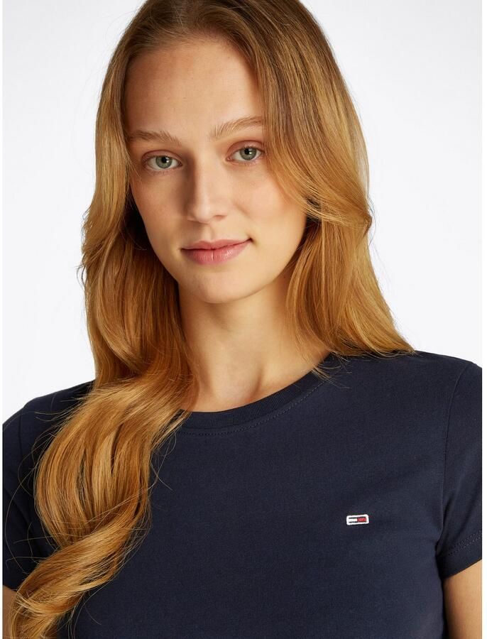 TOMMY JEANS Shirt met korte mouwen TJW SLIM C-NECK TEE