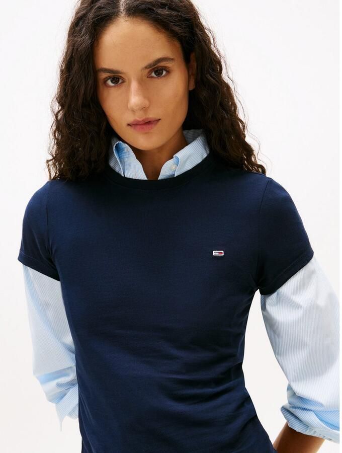 TOMMY JEANS Shirt met korte mouwen TJW SLIM C-NECK TEE - Foto 2