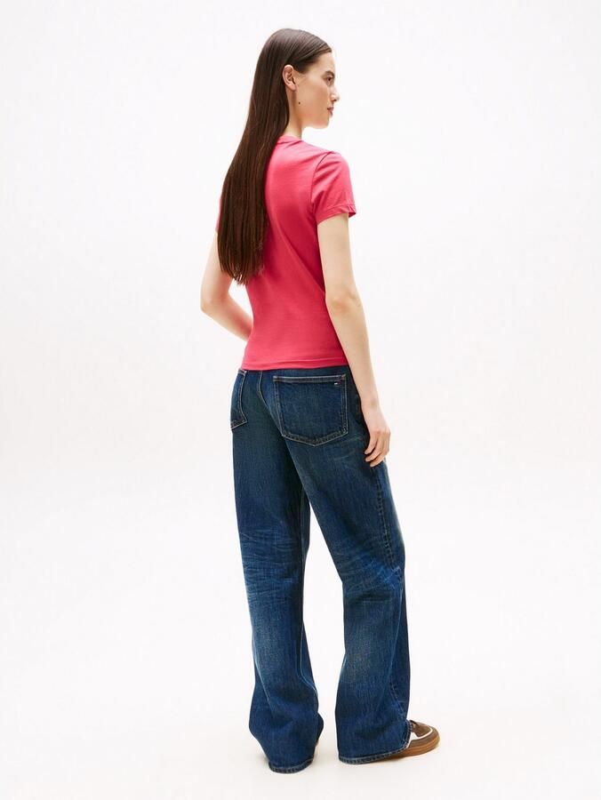 TOMMY JEANS Shirt met korte mouwen TJW SLIM ESS LOGO 1 TEE EXT - Foto 4