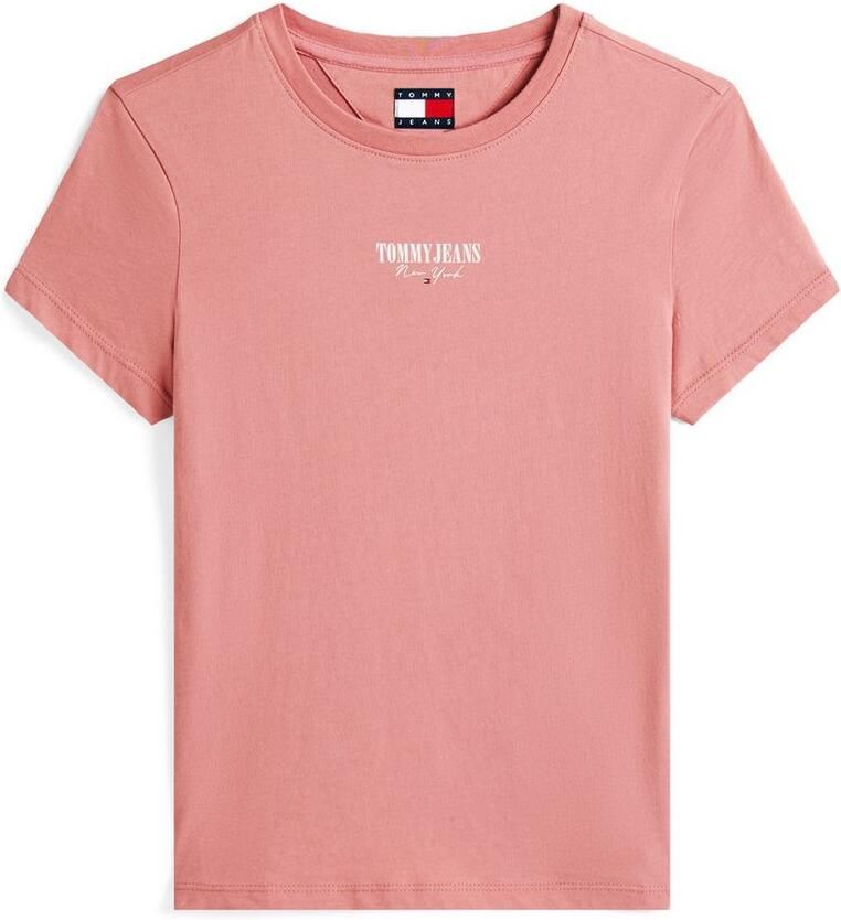 TOMMY JEANS Shirt met korte mouwen TJW SLIM ESSENTIAL LOGO2 TEE EXT