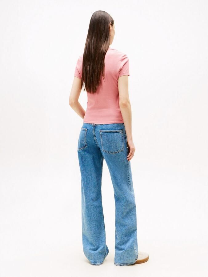 TOMMY JEANS Shirt met korte mouwen TJW SLIM ESSENTIAL LOGO2 TEE EXT - Foto 3