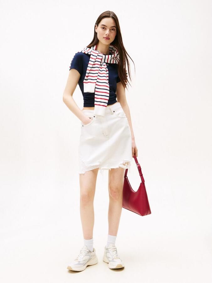 TOMMY JEANS Shirt met korte mouwen TJW SLIM ESSENTIAL LOGO2 TEE EXT - Foto 2