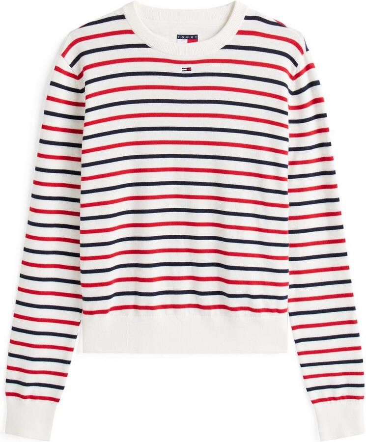 TOMMY JEANS Shirt met korte mouwen TJW SLIM ESSENTIAL RIB SS EXT