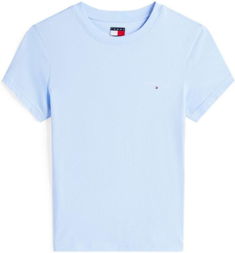 TOMMY JEANS Shirt met korte mouwen TJW SLIM LINEAR SS TEE EXT