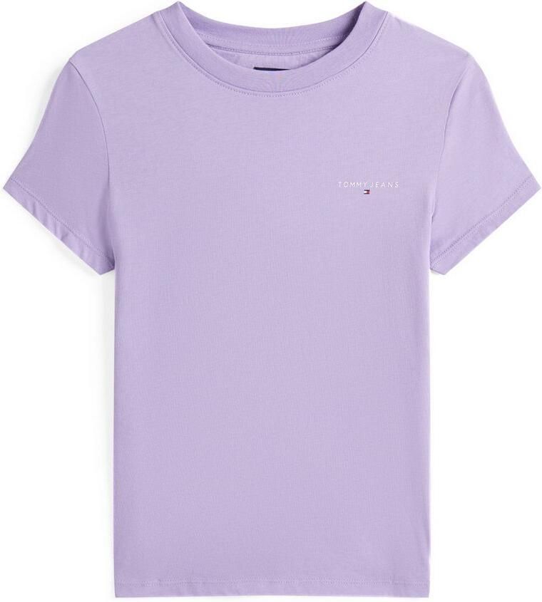 TOMMY JEANS Shirt met korte mouwen TJW SLIM LINEAR SS TEE EXT