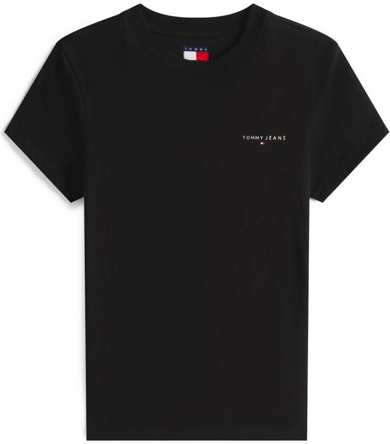 TOMMY JEANS Shirt met korte mouwen TJW SLIM LINEAR SS TEE EXT