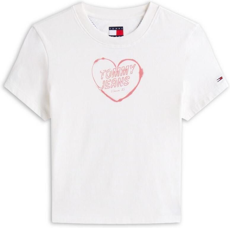 TOMMY JEANS Shirt met korte mouwen TJW SLIM SH HEART TEE - Foto 3