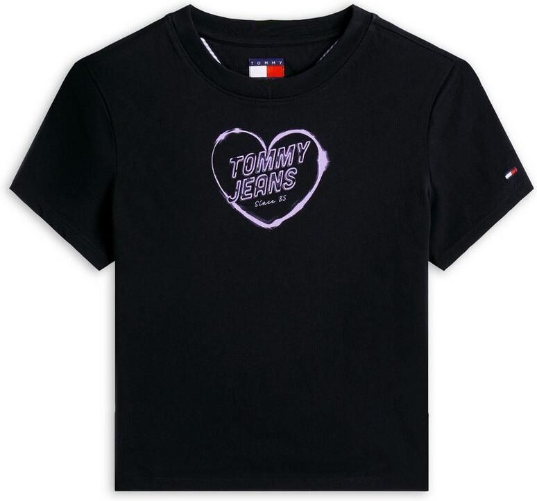 TOMMY JEANS Shirt met korte mouwen TJW SLIM SH HEART TEE - Foto 3