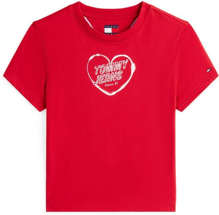 TOMMY JEANS Shirt met korte mouwen TJW SLIM SH HEART TEE - Foto 3