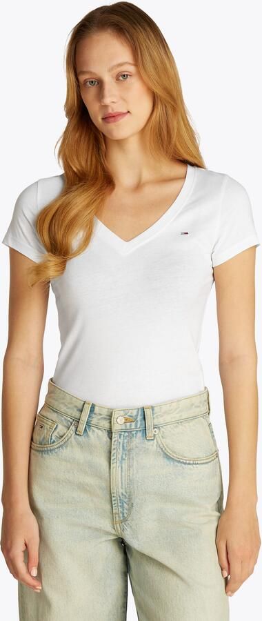 TOMMY JEANS Shirt met korte mouwen TJW SLIM V-NECK TEE - Foto 5