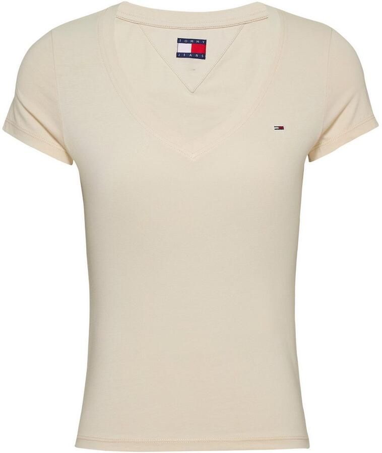TOMMY JEANS Shirt met korte mouwen TJW SLIM V-NECK TEE