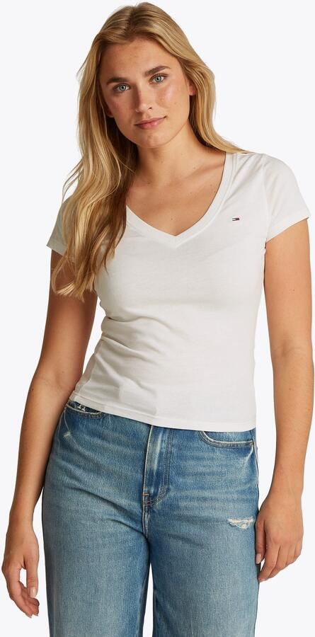 TOMMY JEANS Shirt met korte mouwen TJW SLIM V-NECK TEE - Foto 6