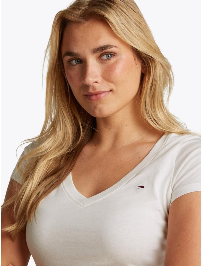 TOMMY JEANS Shirt met korte mouwen TJW SLIM V-NECK TEE - Foto 3