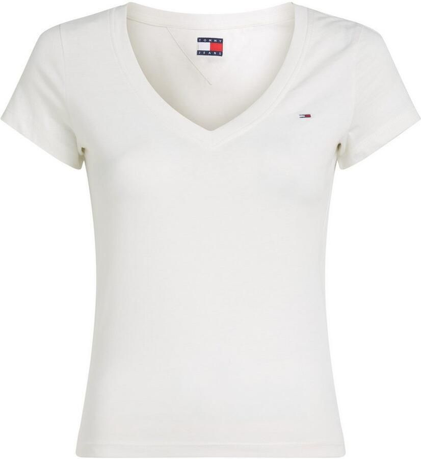TOMMY JEANS Shirt met korte mouwen TJW SLIM V-NECK TEE