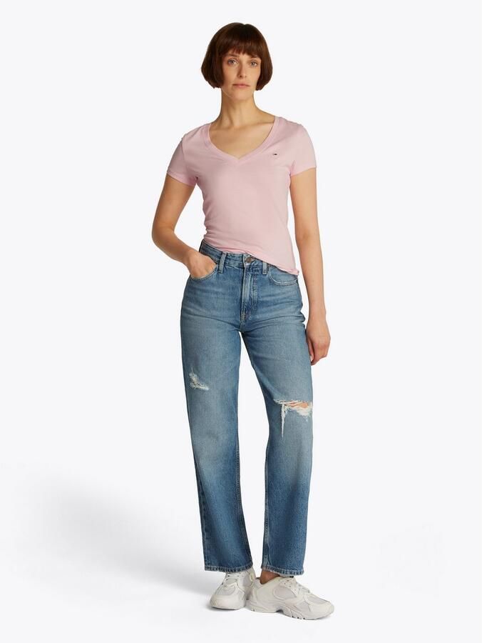 TOMMY JEANS Shirt met korte mouwen TJW SLIM V-NECK TEE - Foto 4