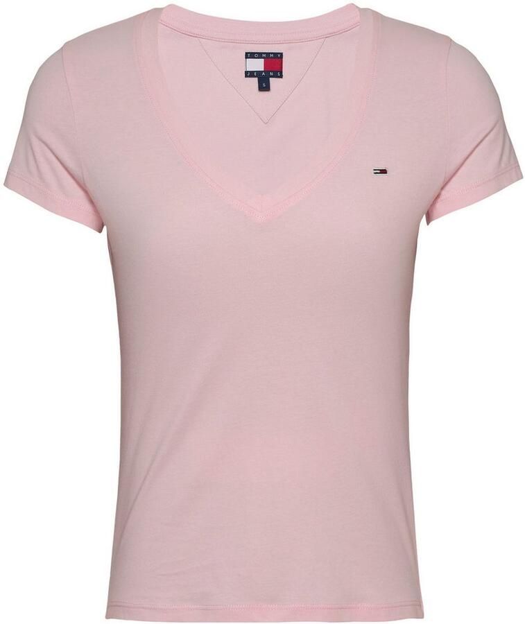 TOMMY JEANS Shirt met korte mouwen TJW SLIM V-NECK TEE