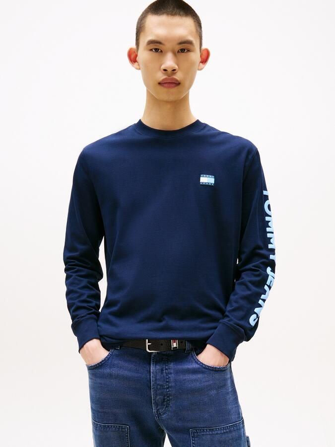 TOMMY JEANS Shirt met lange mouwen TJM REG POP COL NW CLSC LS T EXT - Foto 5