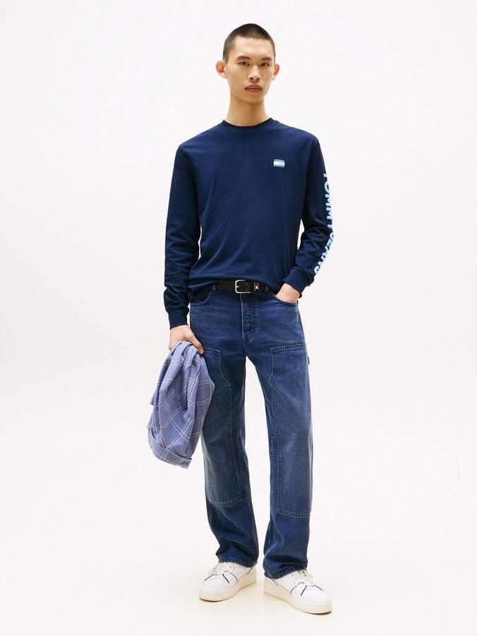 TOMMY JEANS Shirt met lange mouwen TJM REG POP COL NW CLSC LS T EXT - Foto 3