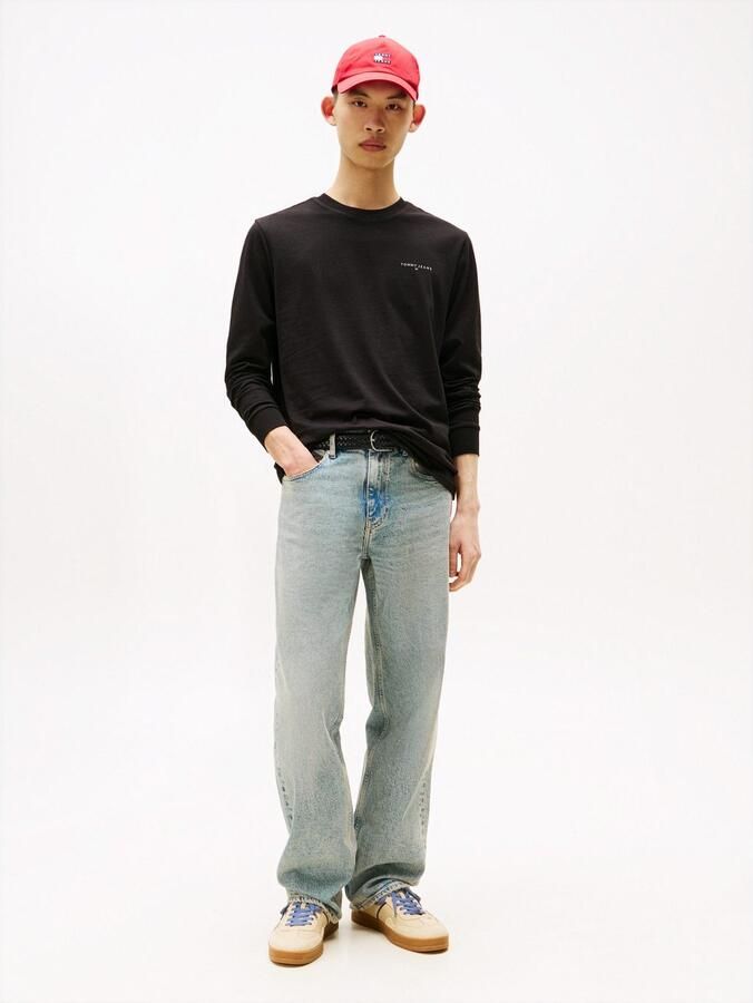 TOMMY JEANS Shirt met lange mouwen TJM SLIM CHEST LINEAR LS TEE EXT - Foto 4