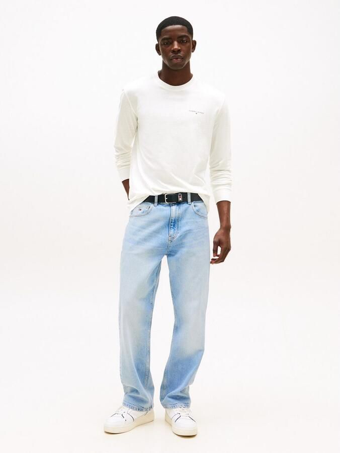 TOMMY JEANS Shirt met lange mouwen TJM SLIM CHEST LINEAR LS TEE EXT - Foto 4