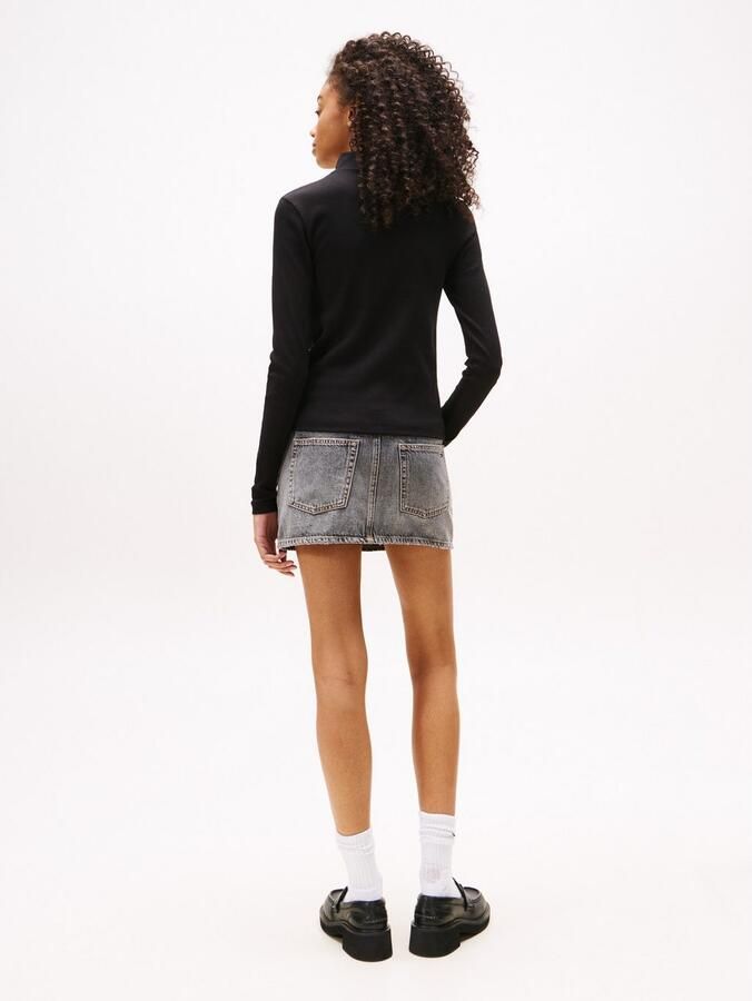 TOMMY JEANS Shirt met lange mouwen TJW ESSENTIAL MOCK NECK - Foto 2