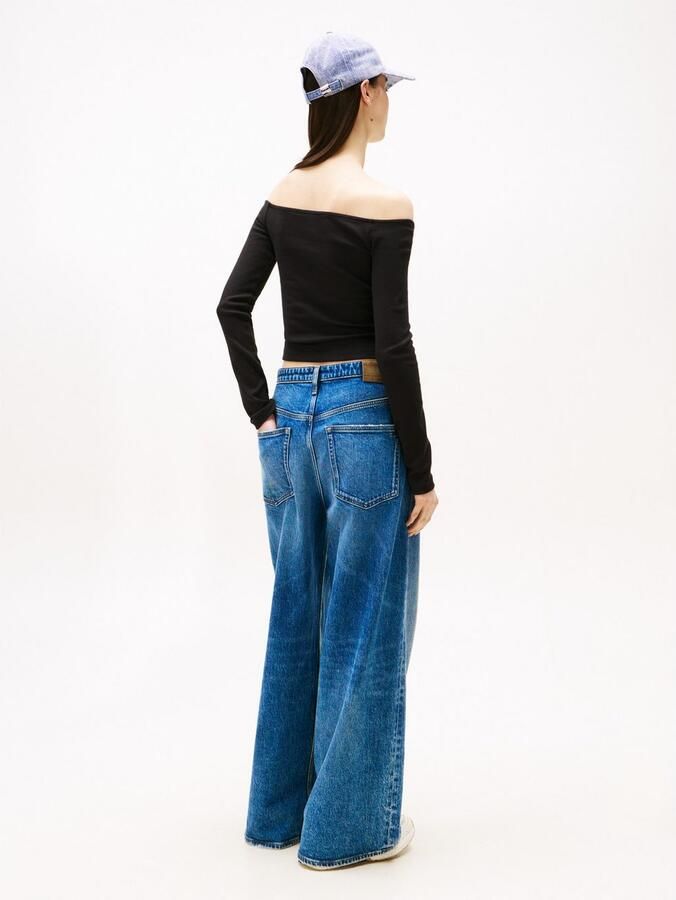 TOMMY JEANS Shirt met lange mouwen TJW SLIM ESSENTIAL BOAT NECK LS - Foto 2