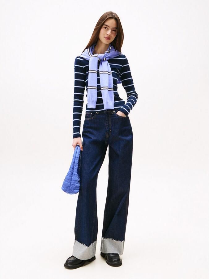 TOMMY JEANS Shirt met lange mouwen TJW SLIM ESSENTIAL RIB LS - Foto 3