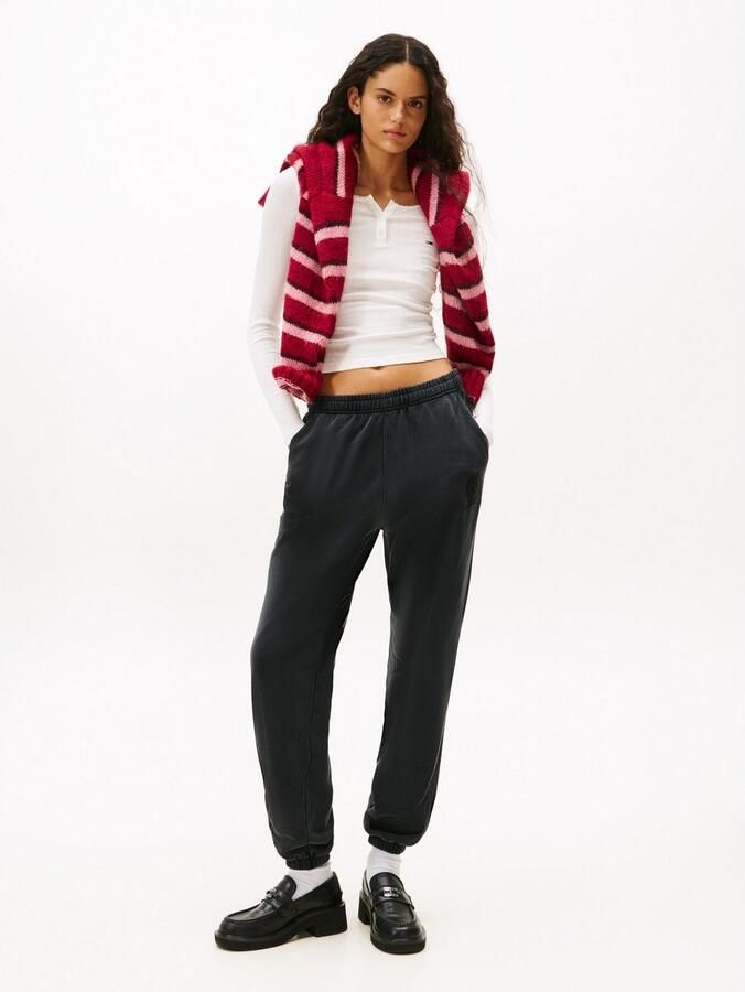 TOMMY JEANS Shirt met lange mouwen TJW SLIM SH IRREGULAR RIB LS - Foto 2