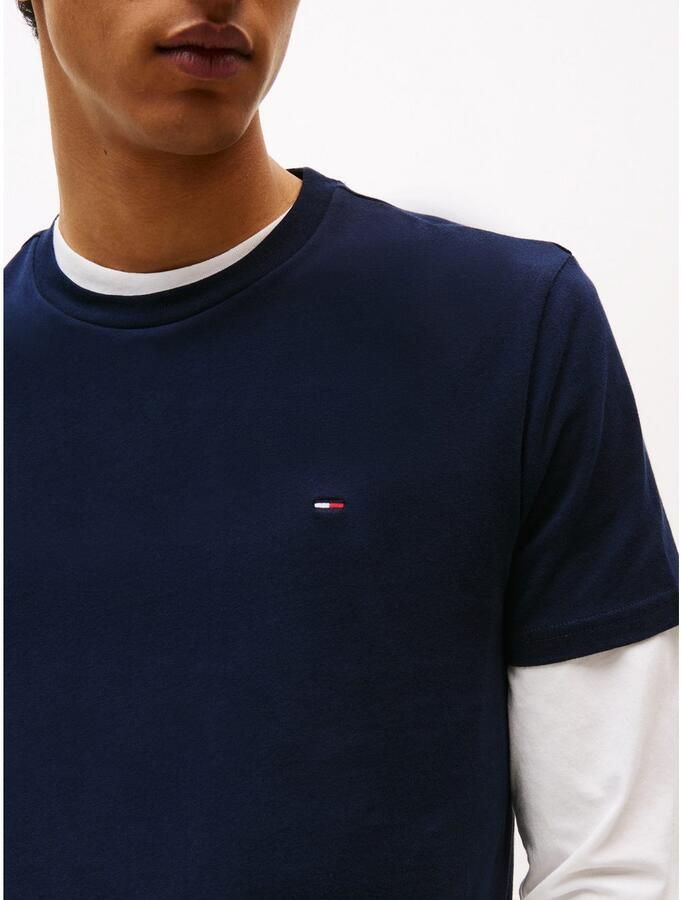 TOMMY JEANS Shirt met ronde hals TJM XSLIM 2PACK JERSEY TEE EXT (Set van 2) - Foto 4