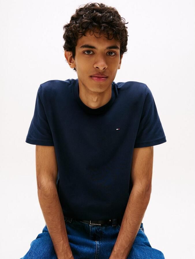 TOMMY JEANS Shirt met ronde hals TJM XSLIM 2PACK JERSEY TEE EXT (Set van 2) - Foto 2