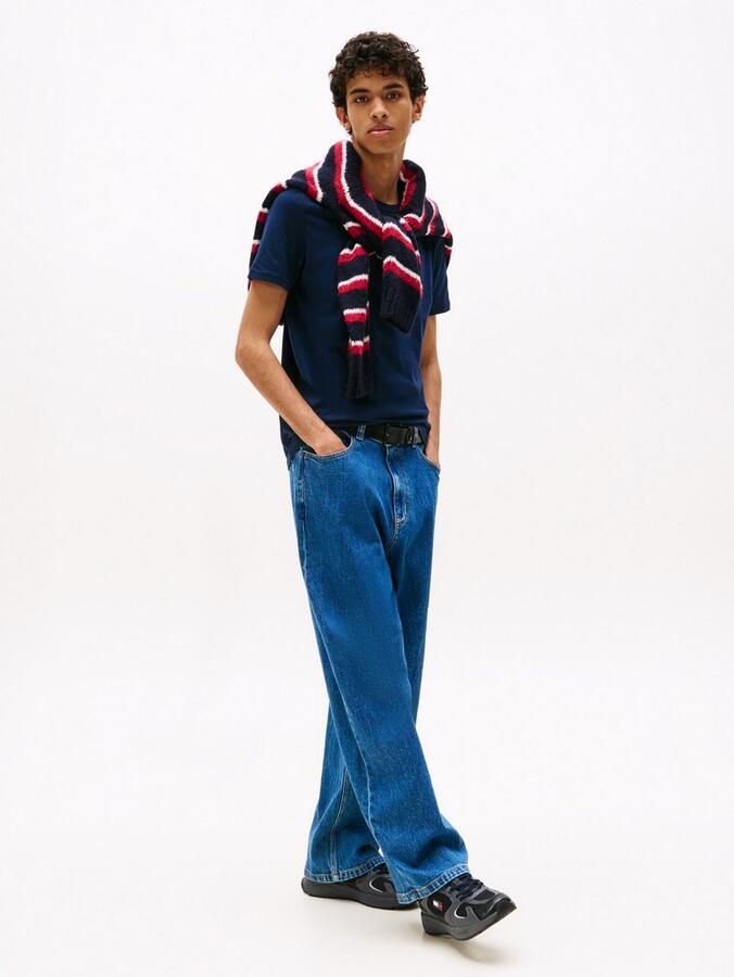 TOMMY JEANS Shirt met ronde hals TJM XSLIM 2PACK JERSEY TEE EXT (Set van 2) - Foto 3