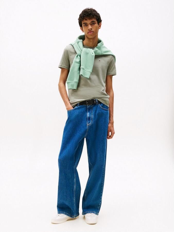 TOMMY JEANS Shirt met ronde hals TJM XSLIM 2PACK JERSEY TEE EXT (Set van 2) - Foto 4