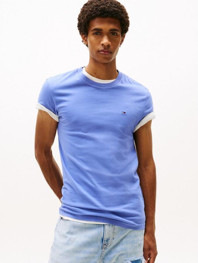 TOMMY JEANS Shirt met ronde hals TJM XSLIM 2PACK JERSEY TEE EXT (Set van 2) - Foto 3