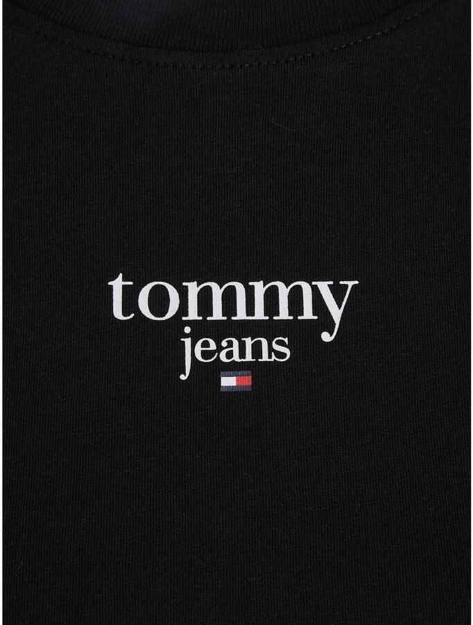 TOMMY JEANS Shirt met ronde hals TJW SLIM ESSENTIAL LOGO 1 SS EXT met logo-opdruk ronde hals - Foto 2