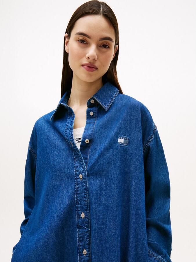 TOMMY JEANS Shirtjurk RELAXED SHIRT DRESS - Foto 2