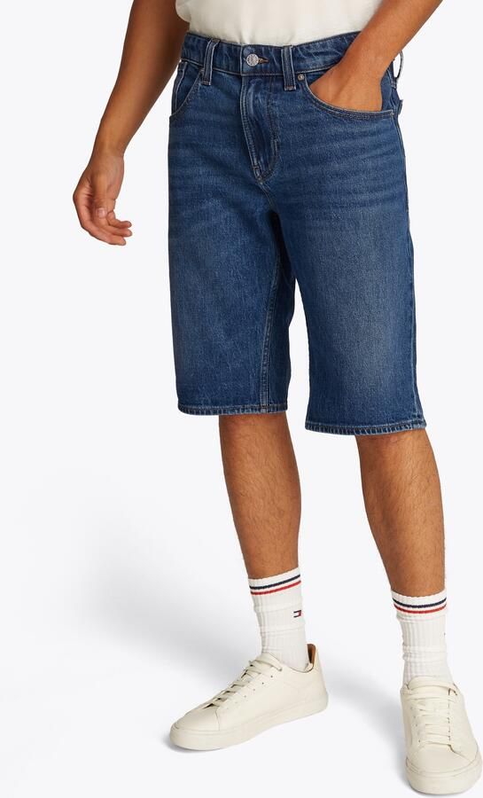 Tommy Jeans Geregenereerde Katoenen Bermuda Shorts Blue Heren - Foto 8