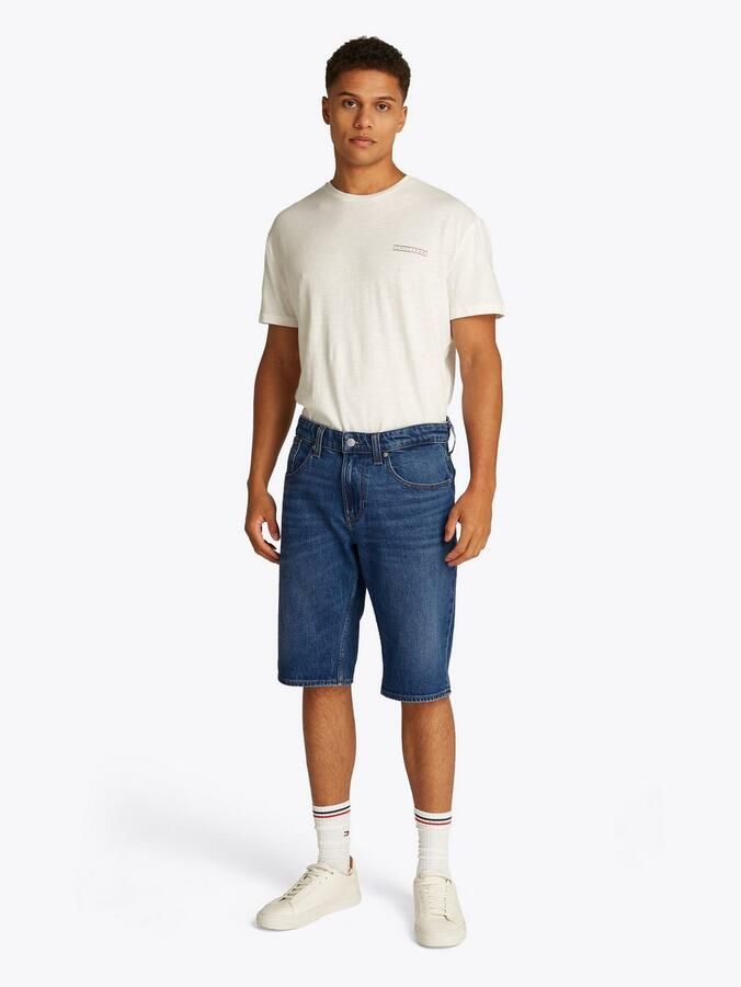 Tommy Jeans Geregenereerde Katoenen Bermuda Shorts Blue Heren - Foto 3