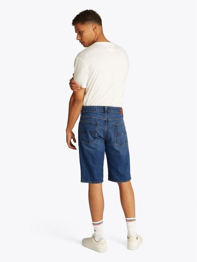Tommy Jeans Geregenereerde Katoenen Bermuda Shorts Blue Heren - Foto 4