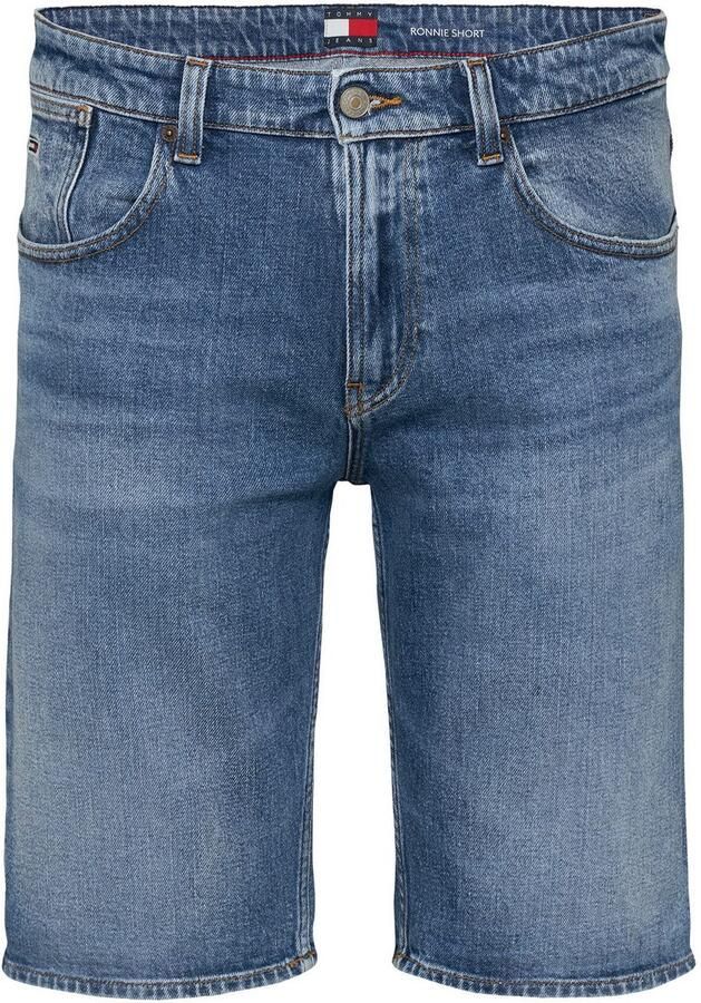 Tommy Jeans Regular fit korte jeans van katoenmix model 'RONNIE' - Foto 5